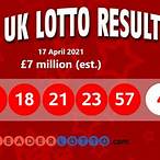 uk national lottery result